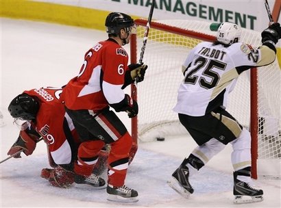 Pens and Sens Open Playoffs Wednesday at 7:00pm at Mellon Arena…